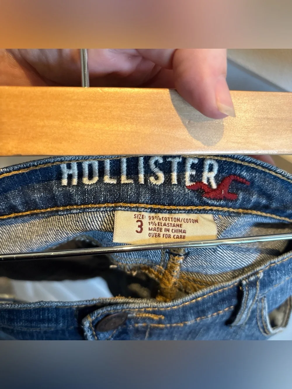 Hollister mini denim